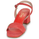 Betty London Sandalias de tac&oacute;n rojas JULIETTE para mujer - Talla 3