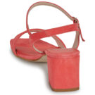 Betty London Sandalias de tac&oacute;n rojas JULIETTE para mujer - Talla 5