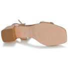Betty London Sandalias de tac&oacute;n doradas JULIETTE para mujer - Talla 7