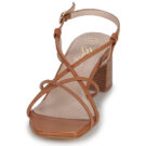 Betty London Sandalias de tac&oacute;n para mujer LISA Brown - 3