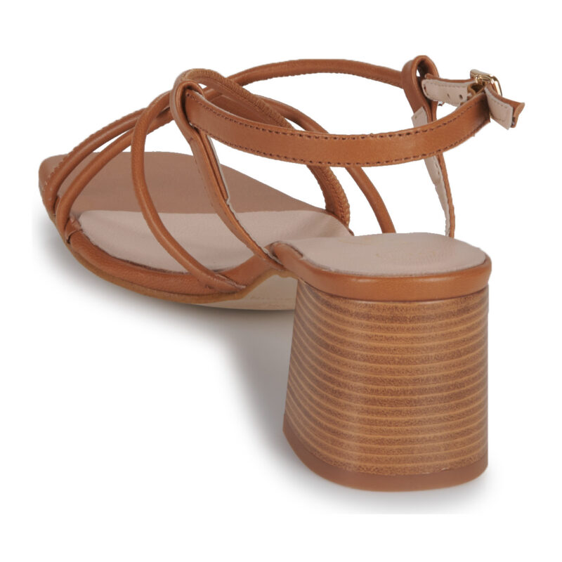 Betty London Sandalias de tac&oacute;n para mujer LISA Brown - 5