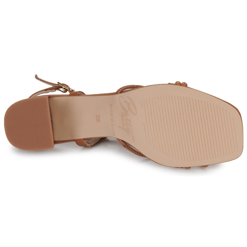 Betty London Sandalias de tac&oacute;n para mujer LISA Brown - 7