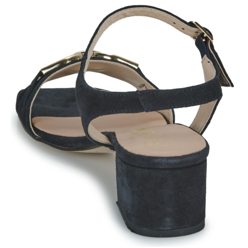 Betty London Sandalias de tac&oacute;n para mujer SONYA Marine - Talla 5