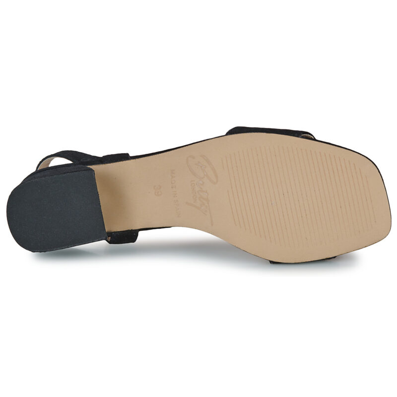 Betty London Sandalias de tac&oacute;n para mujer SONYA Marine - Talla 7