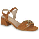 Betty London Sandalias de tac&oacute;n SONYA marr&oacute;ns para mujer - Talla 1
