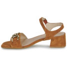Betty London Sandalias de tac&oacute;n SONYA marr&oacute;ns para mujer - Talla 4