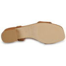 Betty London Sandalias de tac&oacute;n SONYA marr&oacute;ns para mujer - Talla 7
