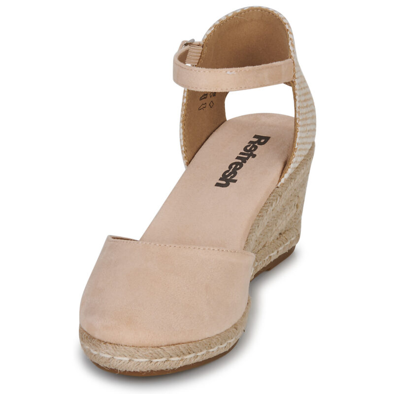 Refresh 170770 Beige Sandali con zeppa Donna - 3