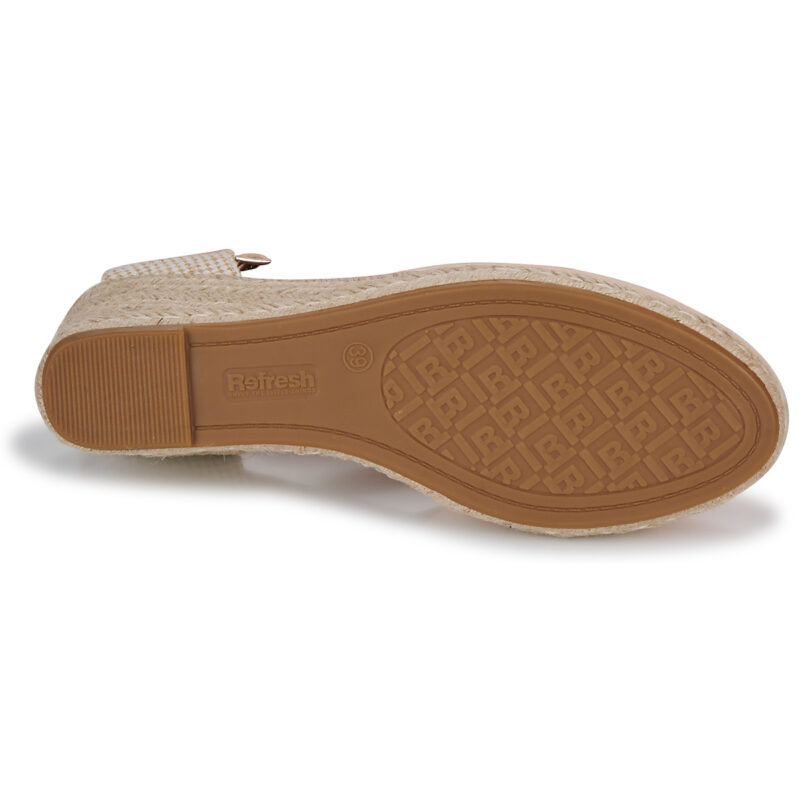 Refresh 170770 Beige Sandali con zeppa Donna - 7