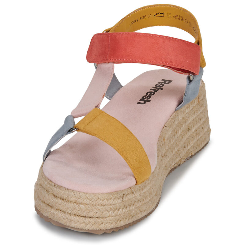 Refresh 170849 Multicolore Sandali con zeppa Donna - 3