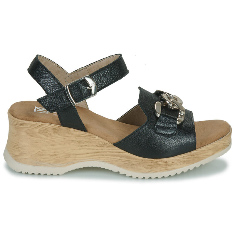 Dorking UBARI Nero Sandali con zeppa Donna - 2
