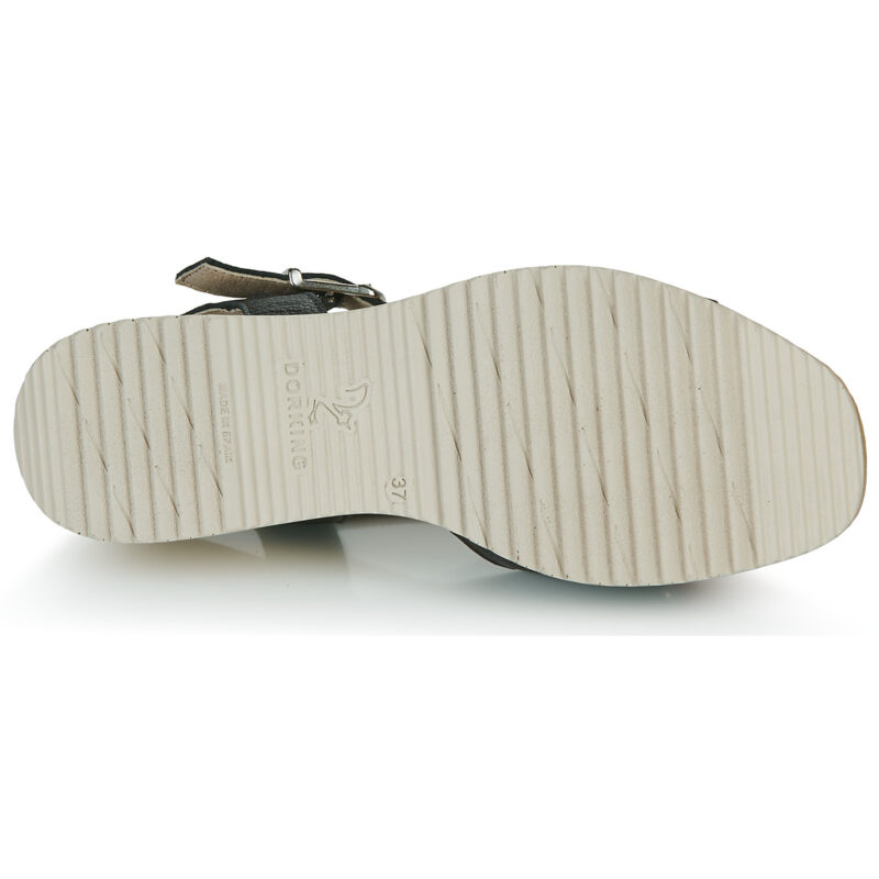 Dorking UBARI Nero Sandali con zeppa Donna - 7