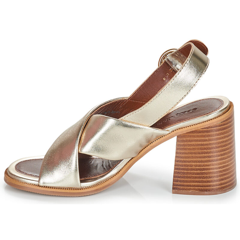 See by Chloé LYNA Oro Sandali con tacco Donna - 4