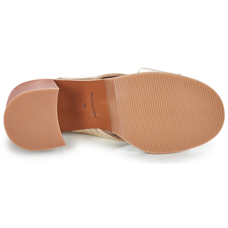 See by Chloé LYNA Oro Sandali con tacco Donna - 6