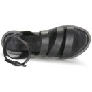 Tamaris 28153-001 Black Women's Low Sandals - 6