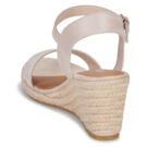 Tamaris 28300-251 Beige Women's Wedge Sandals - 5
