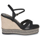Tamaris 28363-001 Black Women's Wedge Sandals - 2