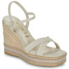 Tamaris 28363-418 Beige Wedge Sandals Women