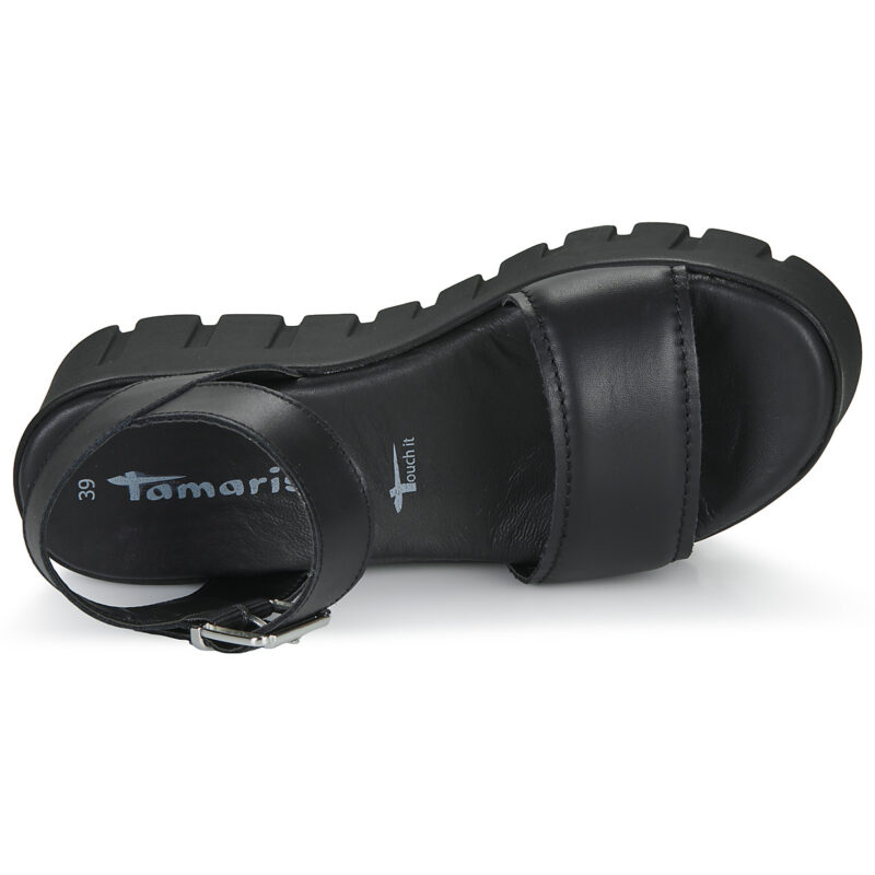Tamaris 28712-003 Black Women's Heeled Sandals - 6