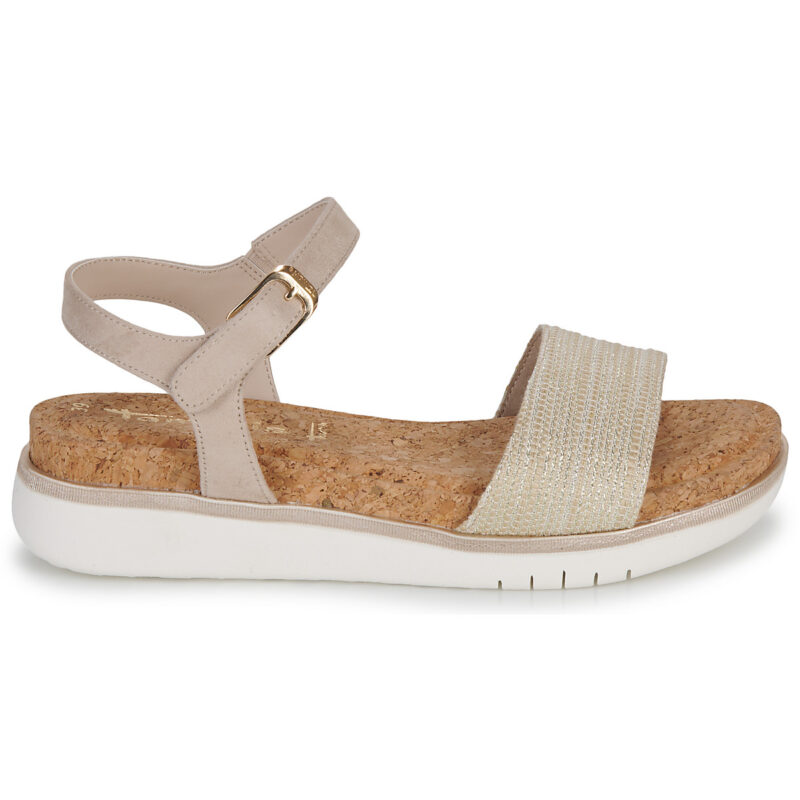 Tamaris 28718-402 Beige Sandali con zeppa Donna - 2