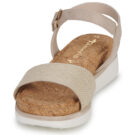 Tamaris 28718-402 Beige Sandali con zeppa Donna - 3