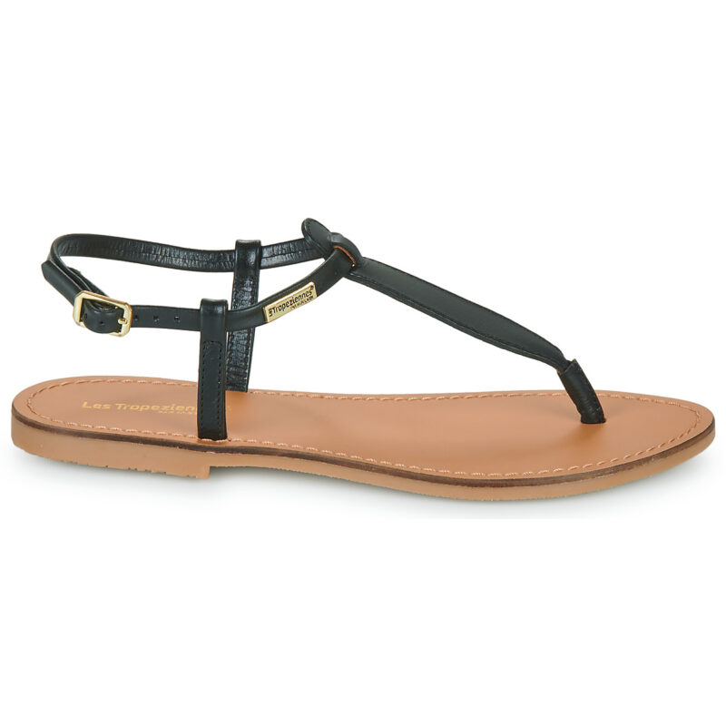 Les Tropeziennes par M.Belarbi HARVIL Schwarze flache Sandalen Damen - 2
