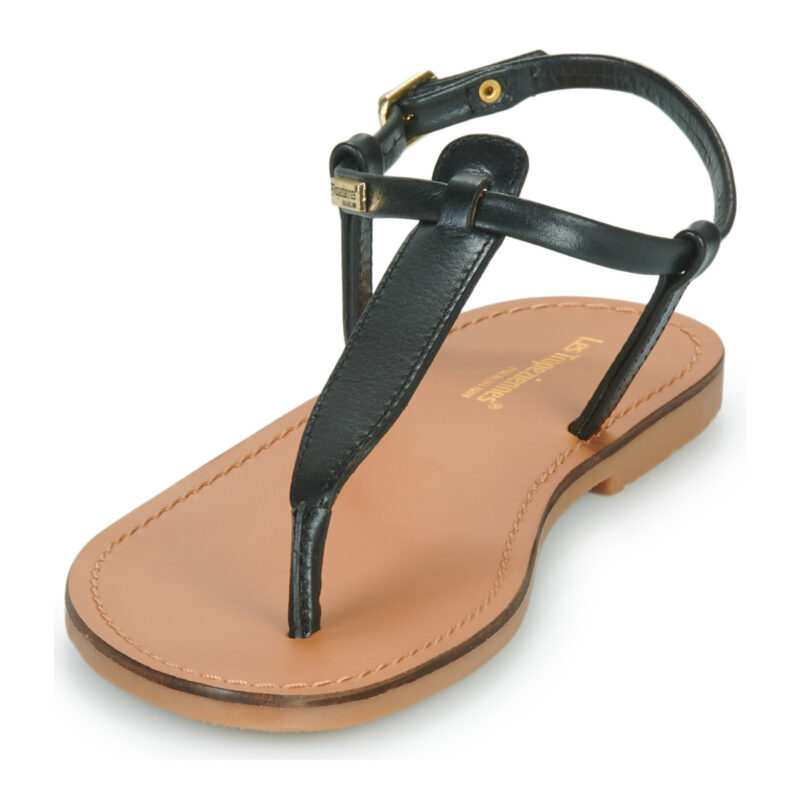 Les Tropeziennes par M.Belarbi HARVIL Schwarze flache Sandalen Damen - 3
