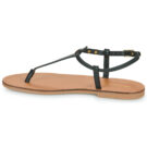 Les Tropeziennes par M.Belarbi HARVIL Schwarze flache Sandalen Damen - 4
