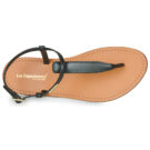 Les Tropeziennes par M.Belarbi HARVIL Schwarze flache Sandalen Damen - 6