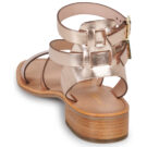 Les Tropeziennes par M.Belarbi HOCEAN Oro Sandali con tacco Donna - 5