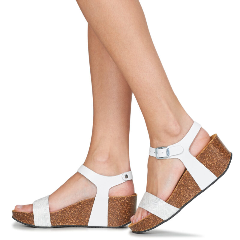 Plakton SO KISS Bianco Sandali con zeppa Donna - 8