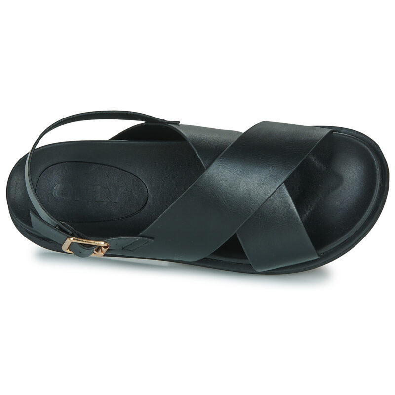 Only ONLMINNIE-2 PU SLINGBACK SANDAL Nero Sandali bassi Donna - 6