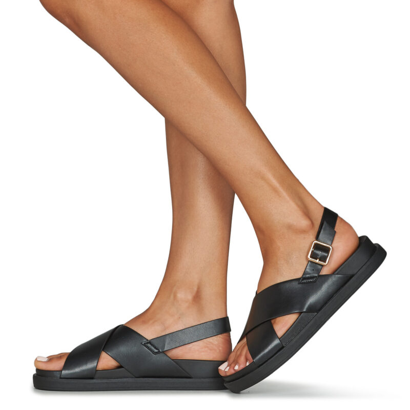 Only ONLMINNIE-2 PU SLINGBACK SANDAL Nero Sandali bassi Donna - 8