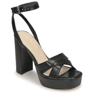 Only ONLAUTUM-3 PU HEELED SANDAL Nero Sandali con tacco Donna