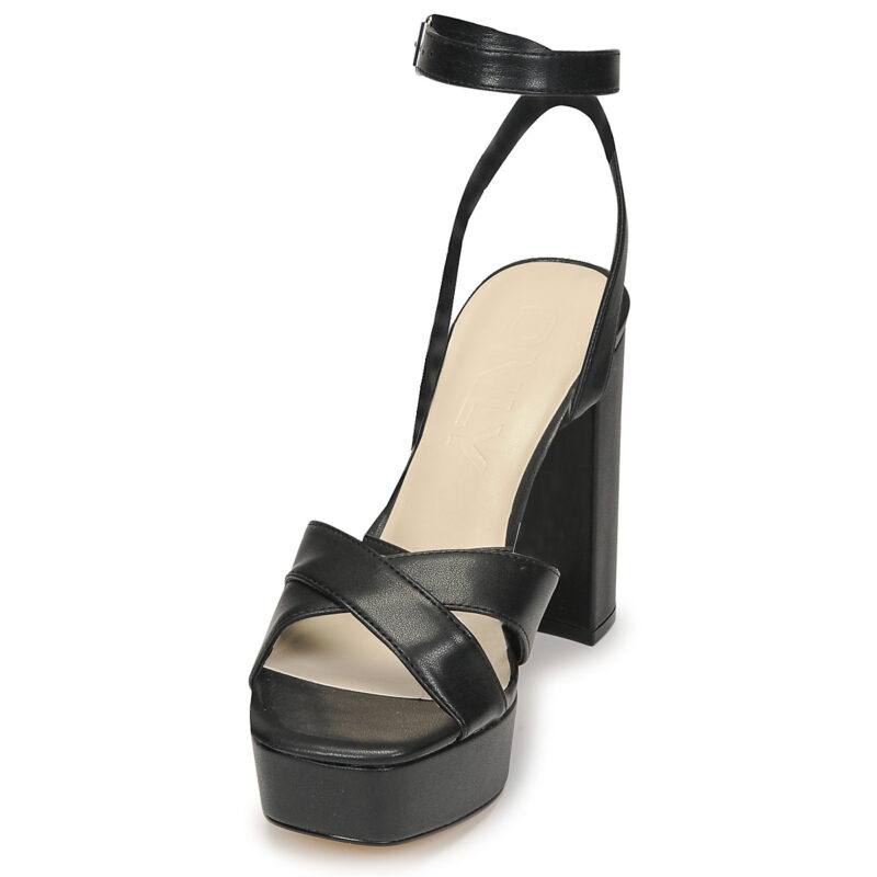 Only ONLAUTUM-3 PU HEELED SANDAL Black Heeled Sandals Women - 3