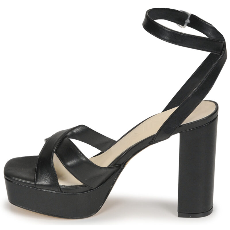 Only ONLAUTUM-3 PU HEELED SANDAL Black Heeled Sandals Women - 4
