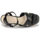 Only ONLAUTUM-3 PU HEELED SANDAL Black Heeled Sandals Women - 6