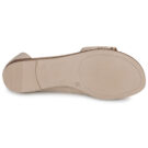 Myma 6411 Goldene Damen-Sandalen mit niedrigem Schaft - Gr&ouml;&szlig;e 7