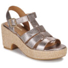 Schmoove TIHANA SALOME Gold Wedge Sandals Women - 1