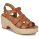 Schmoove TIHANA SALOME Brown Women's Wedge Sandals - 1