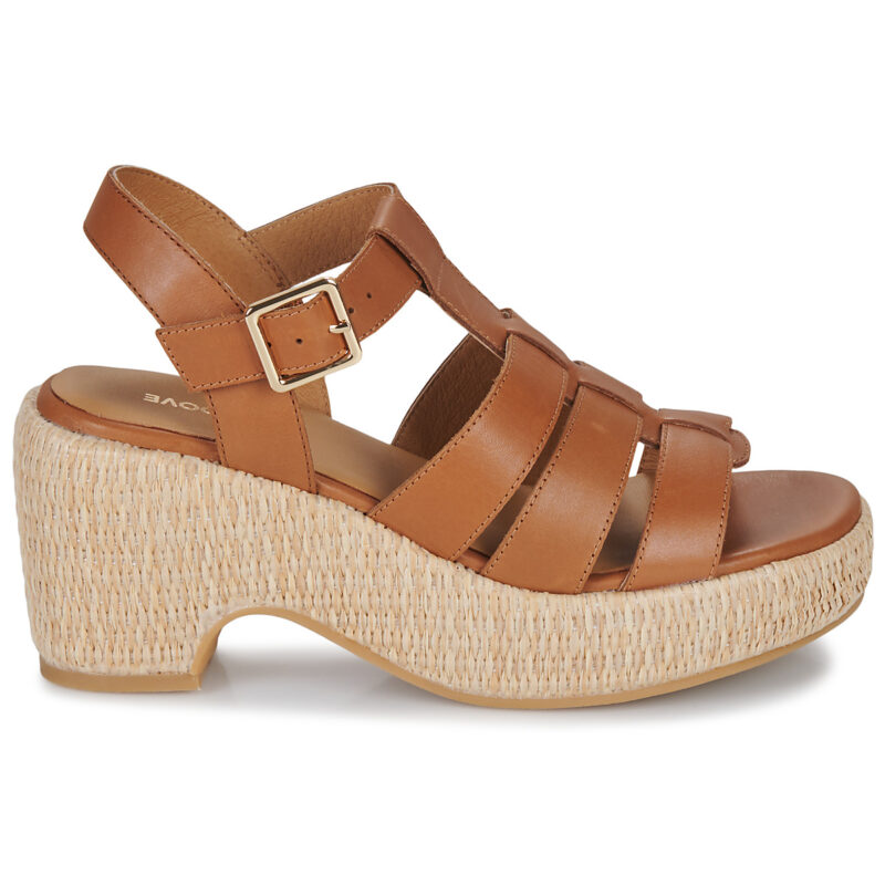 Schmoove TIHANA SALOME Brown Women's Wedge Sandals - 2