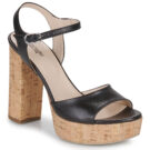 NeroGiardini E307530D-100 Nero Sandali con tacco Donna - 1