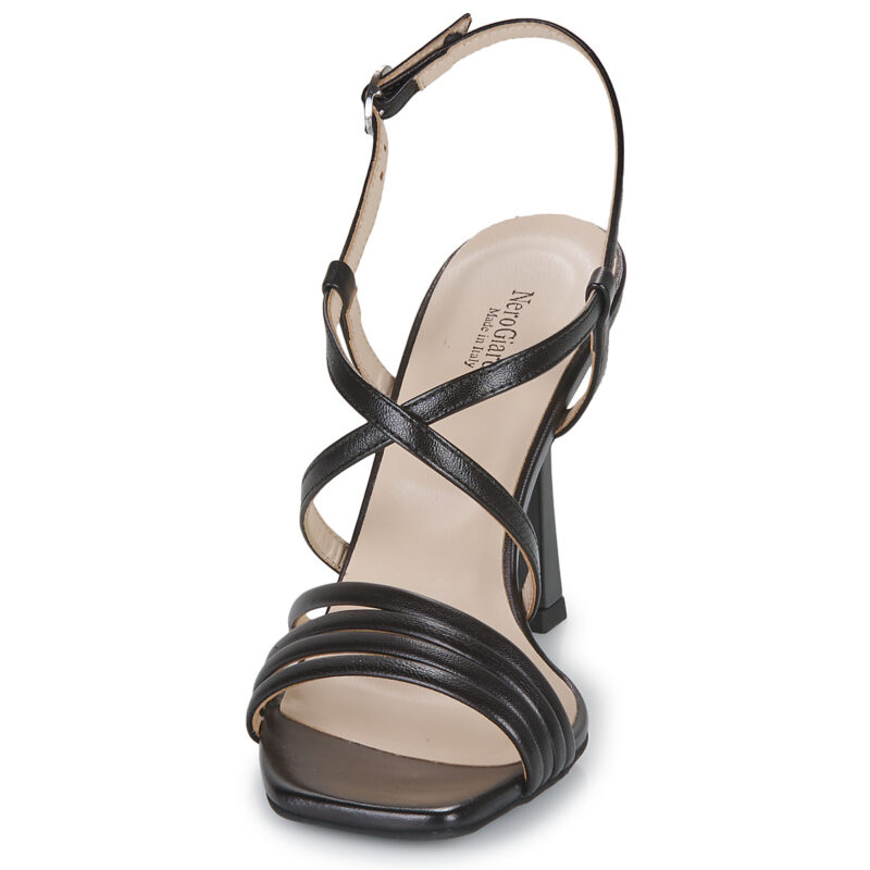 NeroGiardini E307282DE-100 Schwarz Sandalen mit Absatz Damen - 3