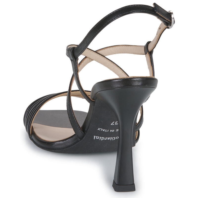 NeroGiardini E307282DE-100 Schwarz Sandale mit Absatz Damen - 5