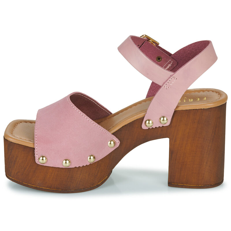 Fericelli New 3 Viola Sandali con zeppa Donna - 4