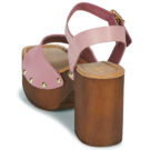 Fericelli New 3 Viola Sandali con zeppa Donna - 5