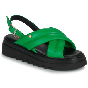 Fericelli  New 8  Verde -  Sandali con zeppa  Donna