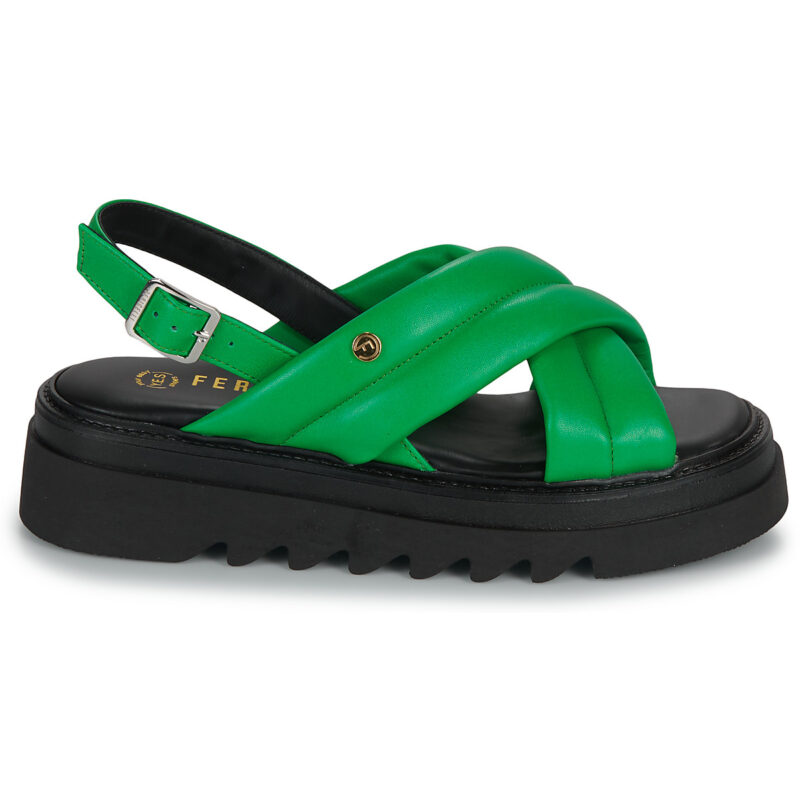 Fericelli New 8 Verde Sandali con zeppa Donna - 2