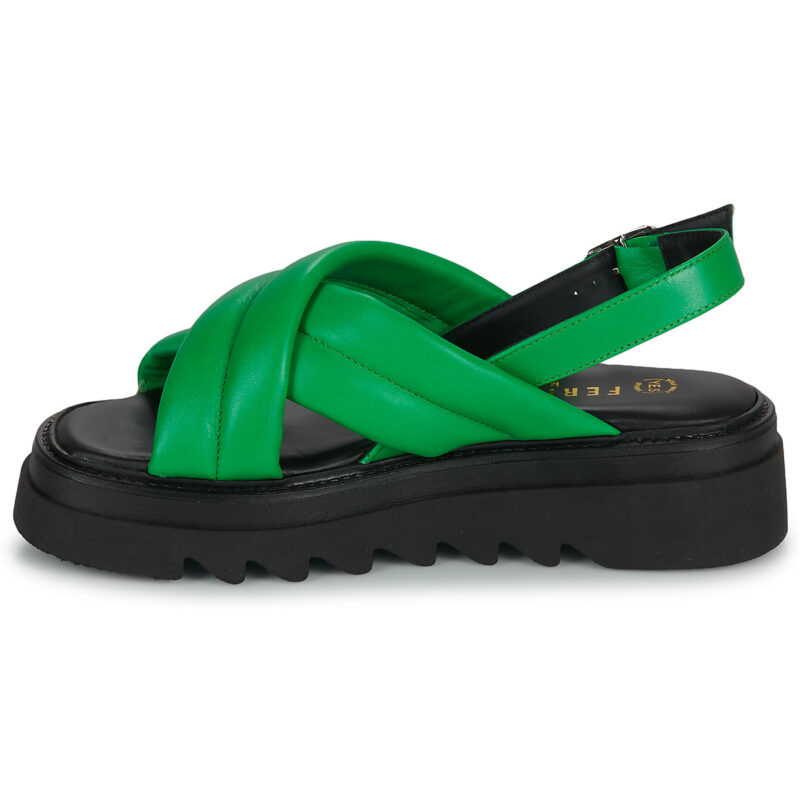 Fericelli New 8 Verde Sandali con zeppa Donna - 4