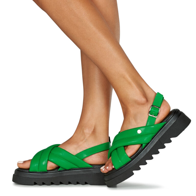Fericelli New 8 Verde Sandali con zeppa Donna - 8